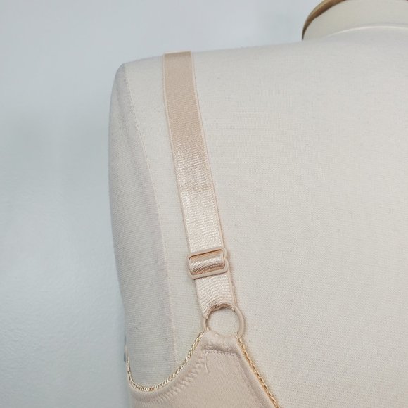 Plusform Instant Shaping Style #16041 Nude Flesh Beige Cotton Bra NWT Size 36C - Picture 6 of 10
